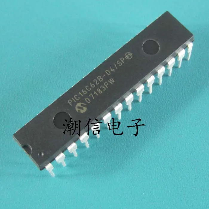 PIC16C62B - 04 / SP DIP - 28 single piece