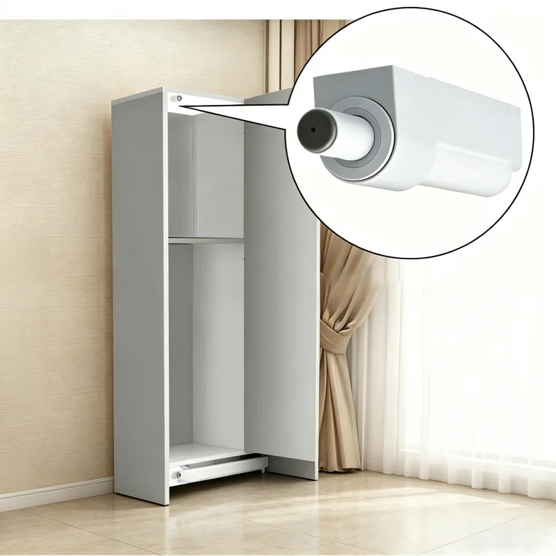 5/10pcs Surface/Concealed Kitchen Cabinet Push Open Door Latches Furniture Doors Catches Soft Quiet Close Closer Damper Buffers