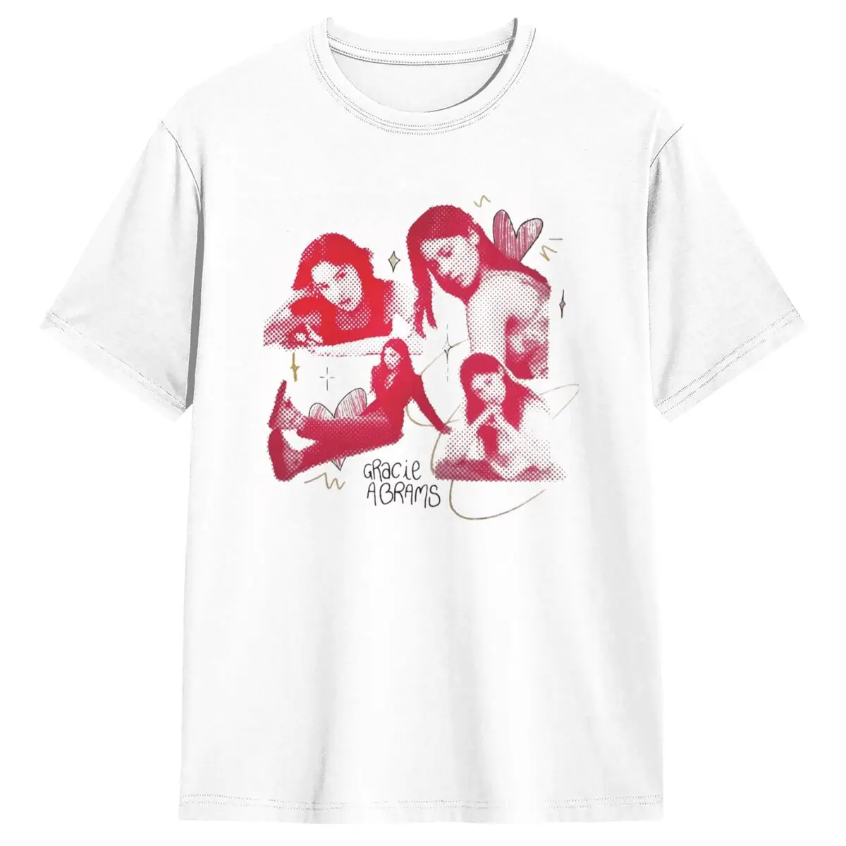 

Mens T-Shirt Gracie Abrams Poster T Shirts Novelty Risk The Secret of Us Tour Beach Tees Y2K Basic Custom 100% Cotton Tops Gift