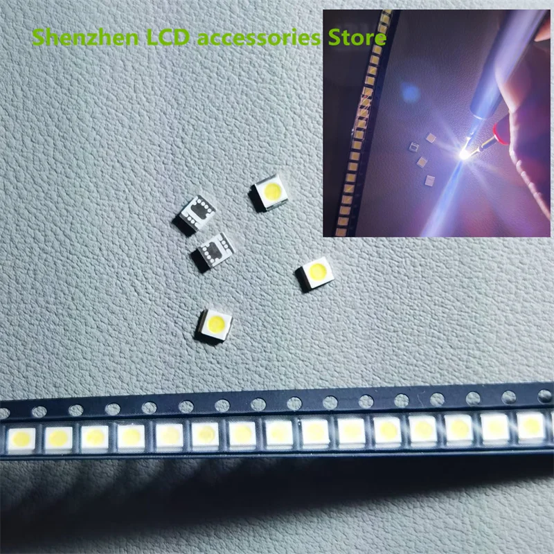 FOR  for SEOUL 2835 repair sharp sony  LED LCD TV backlight bar 3V SMD lamp beads