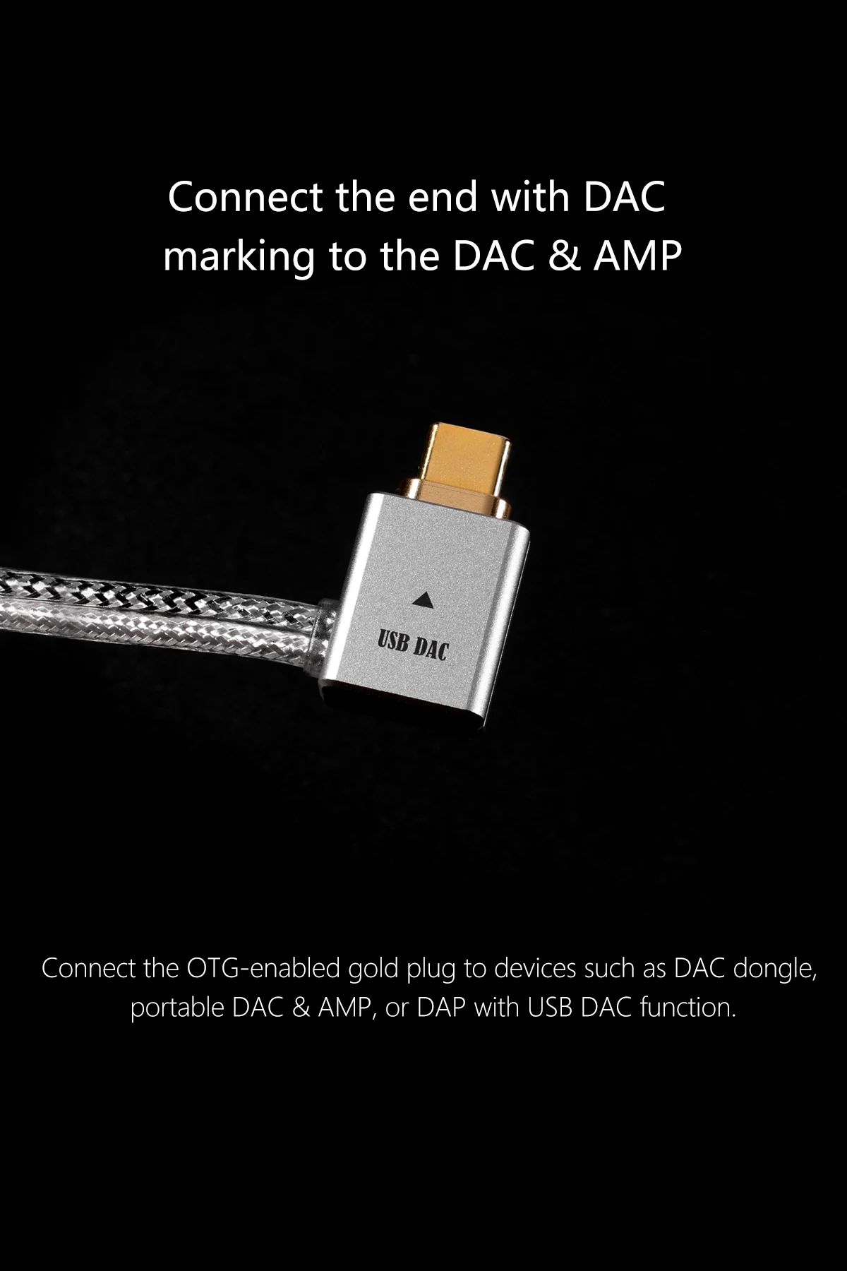 Vorbestellung DDHiFi TC09L/MFi09L USB-C/L-förmiges auf USB-C L-förmiges OTG-Kabel mit umgekehrter Verbindung zum Aufladen verwendet werden – Detail 4