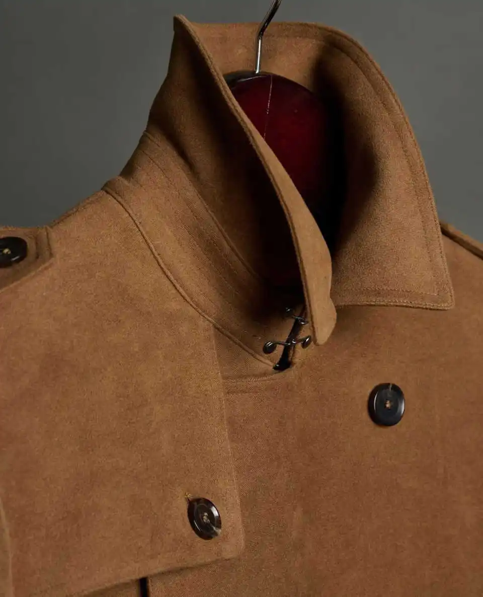 방풍 모직 남성용 롱 블레이저 스탠드 칼라 겨울 자켓 턱시도 비즈니스 파티웨어 롱 오버코트 맞춤 제작