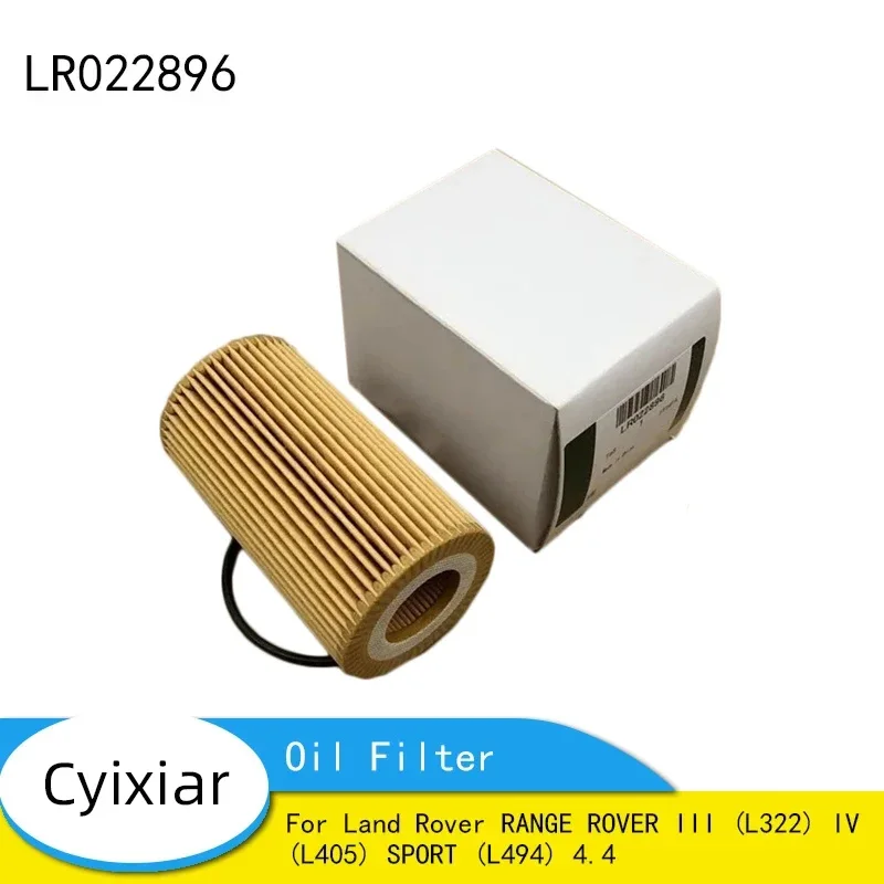 

Oil Filter Element Suit For Land Rover RANGE ROVER III (L322) IV (L405) SPORT (L494) 4.4 OEM NO LR022896