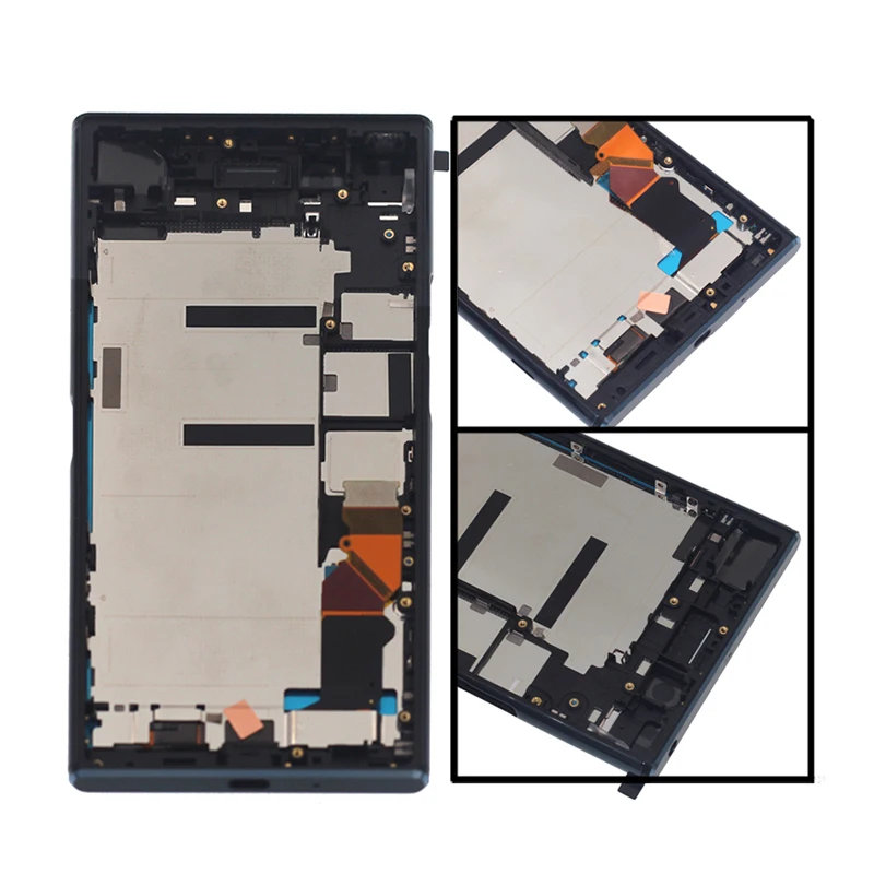 Imagem -05 - Lcd Original para Sony Xperia xz Premium Display Lcd Tela de Toque Digitador Assembléia com Quadro para Sony Xzp G8142 G8141 Lcd 5.5