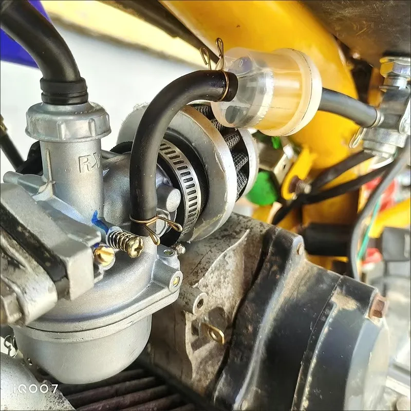 For 49cc 50cc 110cc 125cc Motocross Dirt Pit Bike Moped Scooter ATV Go Kart Motorcycle Unive rsal Gas Fuel Filters and Fuel Pipe