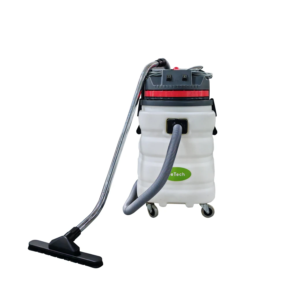 

2025Commercial Electric Industrial Vacuum Cleaner Plastic Wet and Dry with New 220V Motor and Pump Used for Dust Cleaning