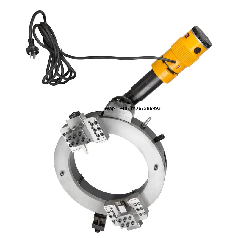 

Electric/Pneumatic/Hydraulic Driven Valve-splitting Pipe Cold Beveling Cutting Machine for O.D 80-230 mm Metal Tube