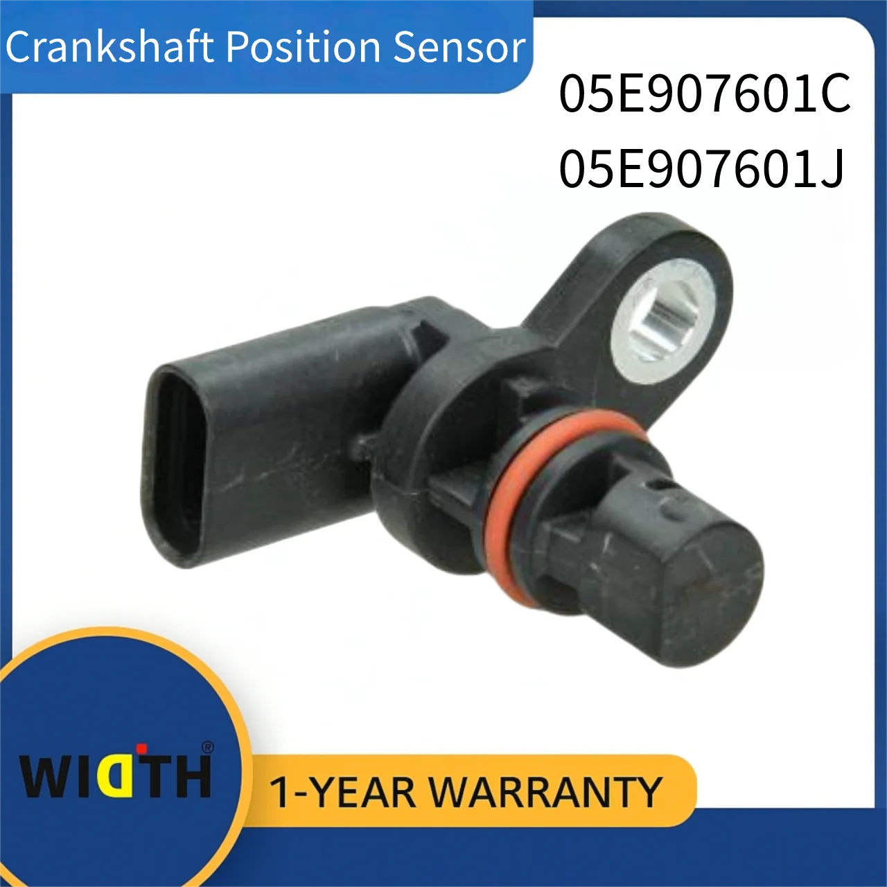 

05E907601C 05E907601J Crankshaft Position Sensor for Volkswagen Golf Passat Tiguan Audi A3 Q2 Skoda Seat 2013-2023