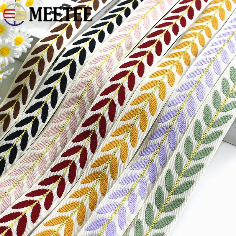 5/10/20M 25mm Ethnic Leaf Jacq - Velvet Ribbon Roll ulasan dan harga