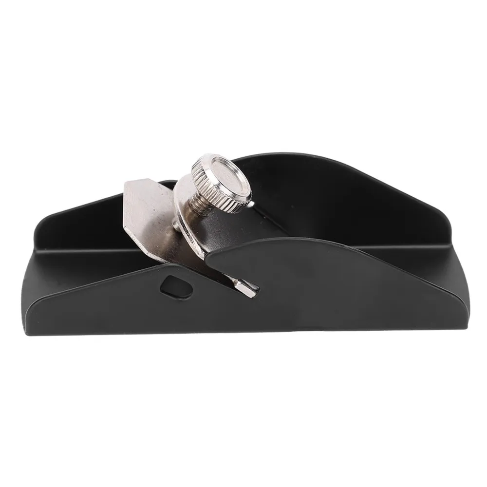 1Pcs Aluminum Alloy Mini Wood Planer Adjustable Cutting Thickness Hardened Steel Blade Woodworking Trimming Plane Lightweight