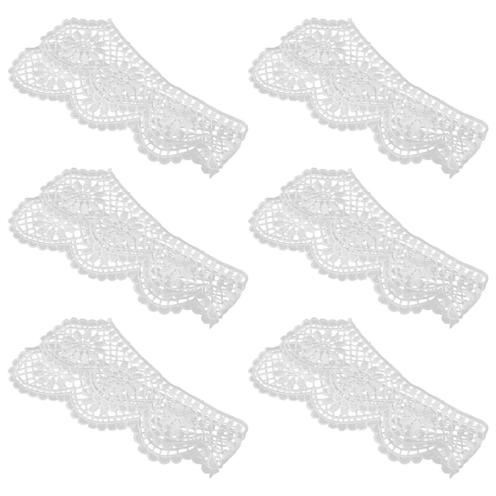 

Fabric Trim Round Neck Lace Auxiliary Materials Diy Clothes Wedding Dress Costume