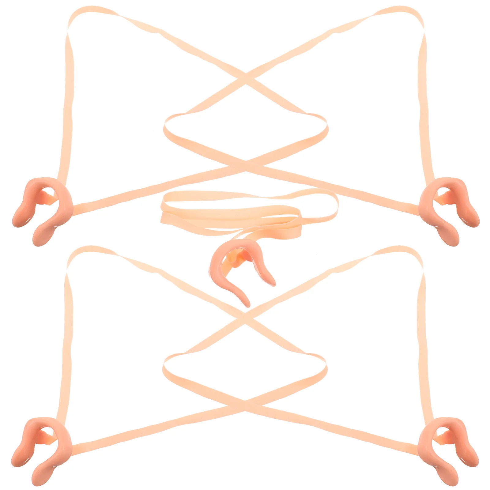 

5Pcs Silicone Swimming Nose Clip Padded Comfortable Anti-Leak Design for Kids Adults Swim Lessons Pool Training Nasal Splint