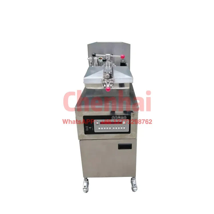 fast food fryer pressure 380V cooking oil filter machine deep fryer