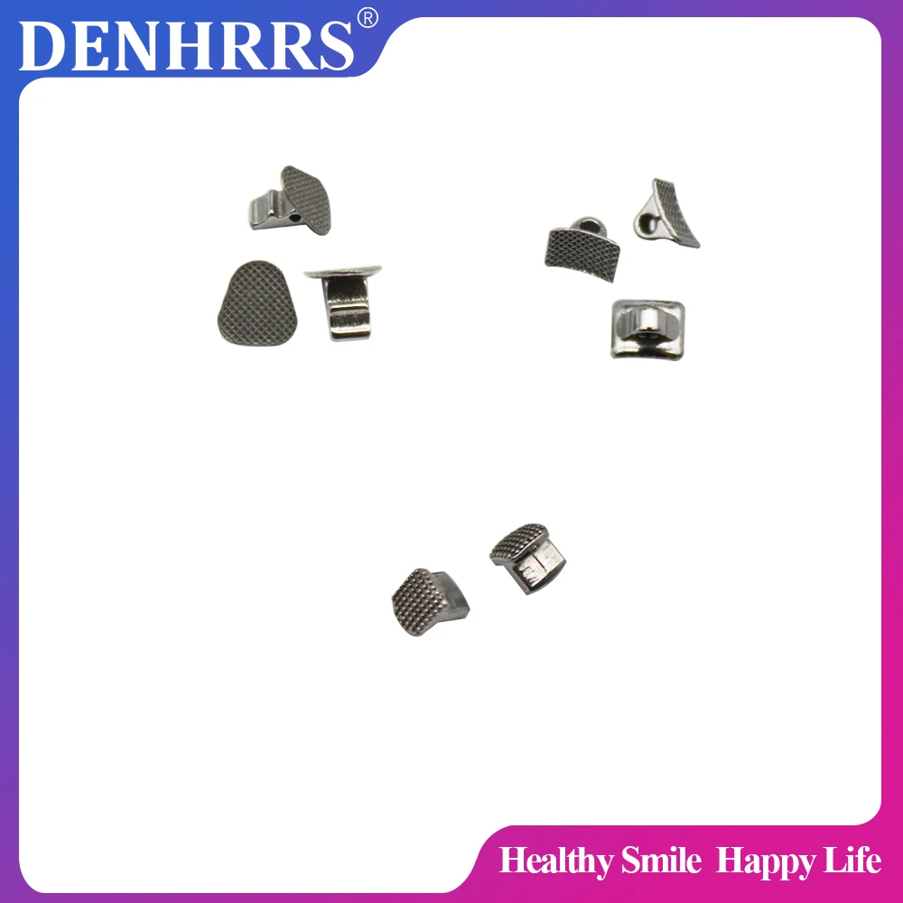 

10Pcs/Pack Dental Orthodontic Lingual Button Mesh Eyelet Mesh /Monoblock Bite Turbo