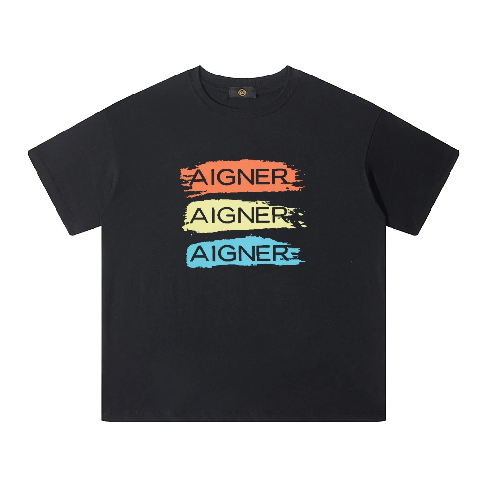 

Модная детская одежда, летняя детская футболка с короткими рукавами, повседневная одежда из 100% чистого хлопка, топ для мальчиков с буквенным принтом