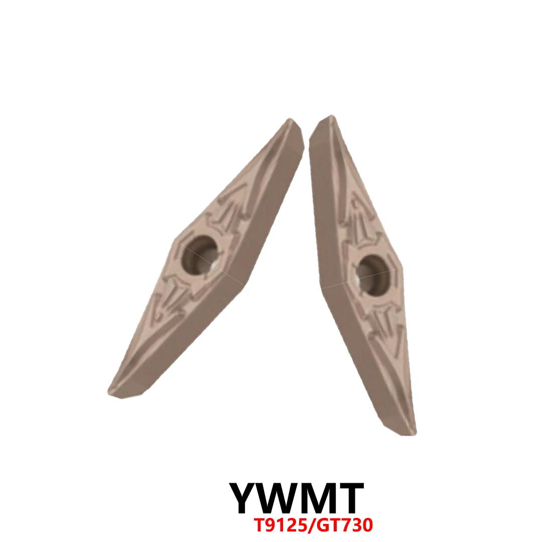 

Original YWMT16T304-ZF GT730 YWMT16T304-ZM T9125 Carbide Inserts YWMT16T3 YWMT 16T304 YWMT16T304 ZF ZM CNC Tools Holder Blades