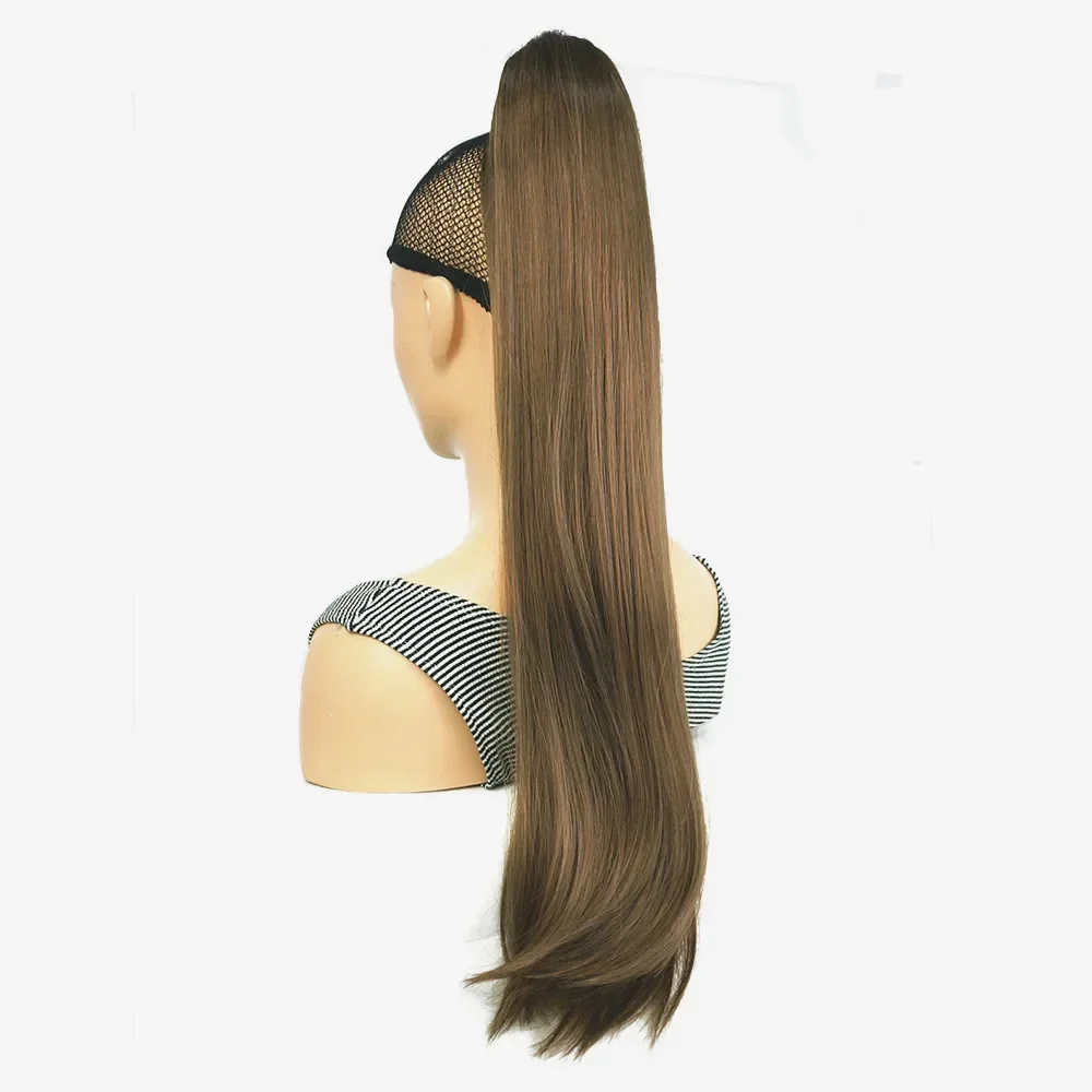 StrongBeauty Claw Clip Ponytail Long straight Hairpiece Synthetic Hair Extension