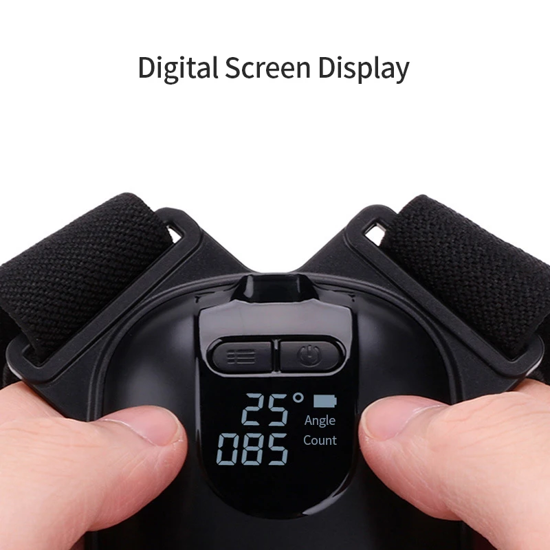 Smart Back Posture Corrector Smart Back Posture Corrector with Digital Screen Intelligent Angle Sensor Vibration Reminder