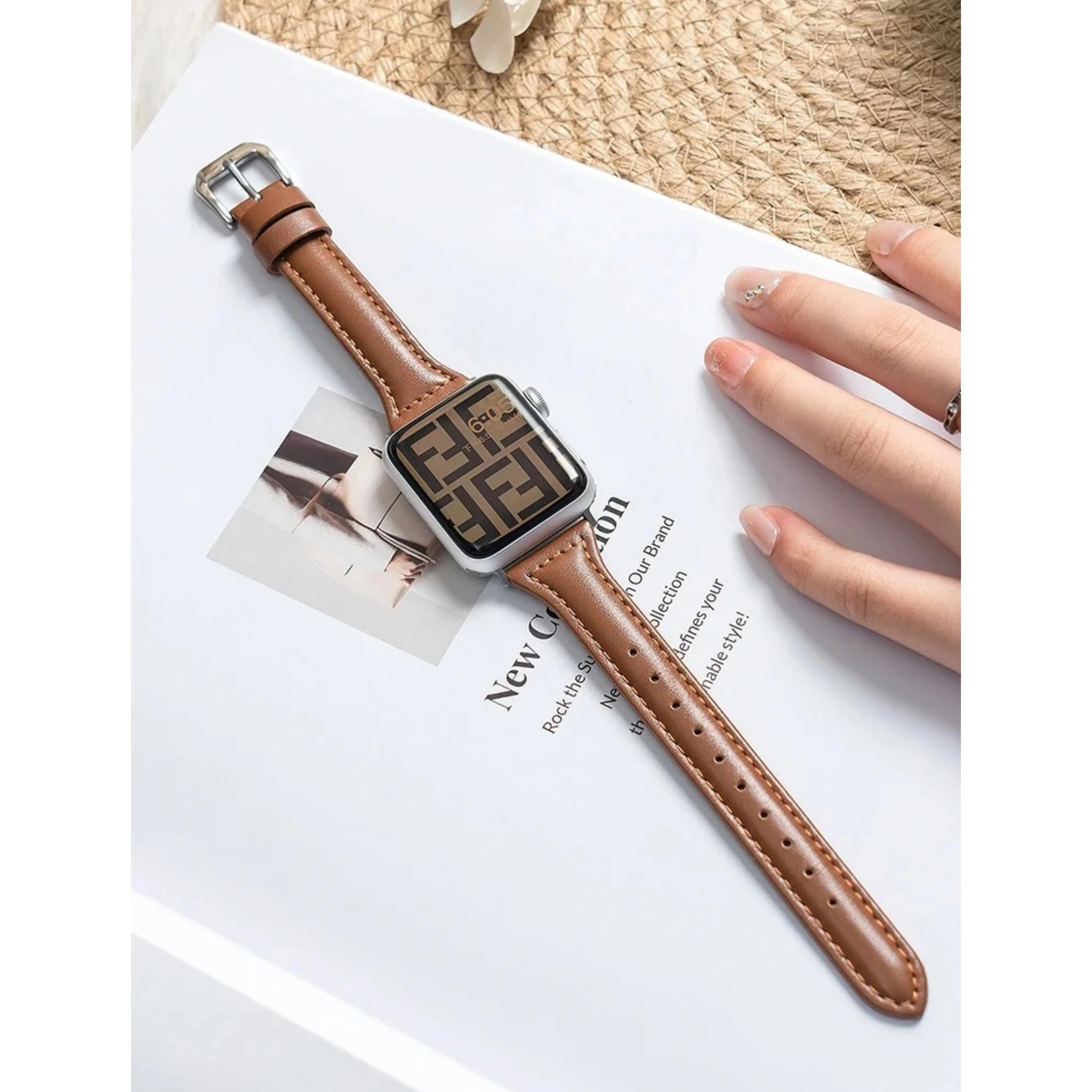 Leather Slim Strap …