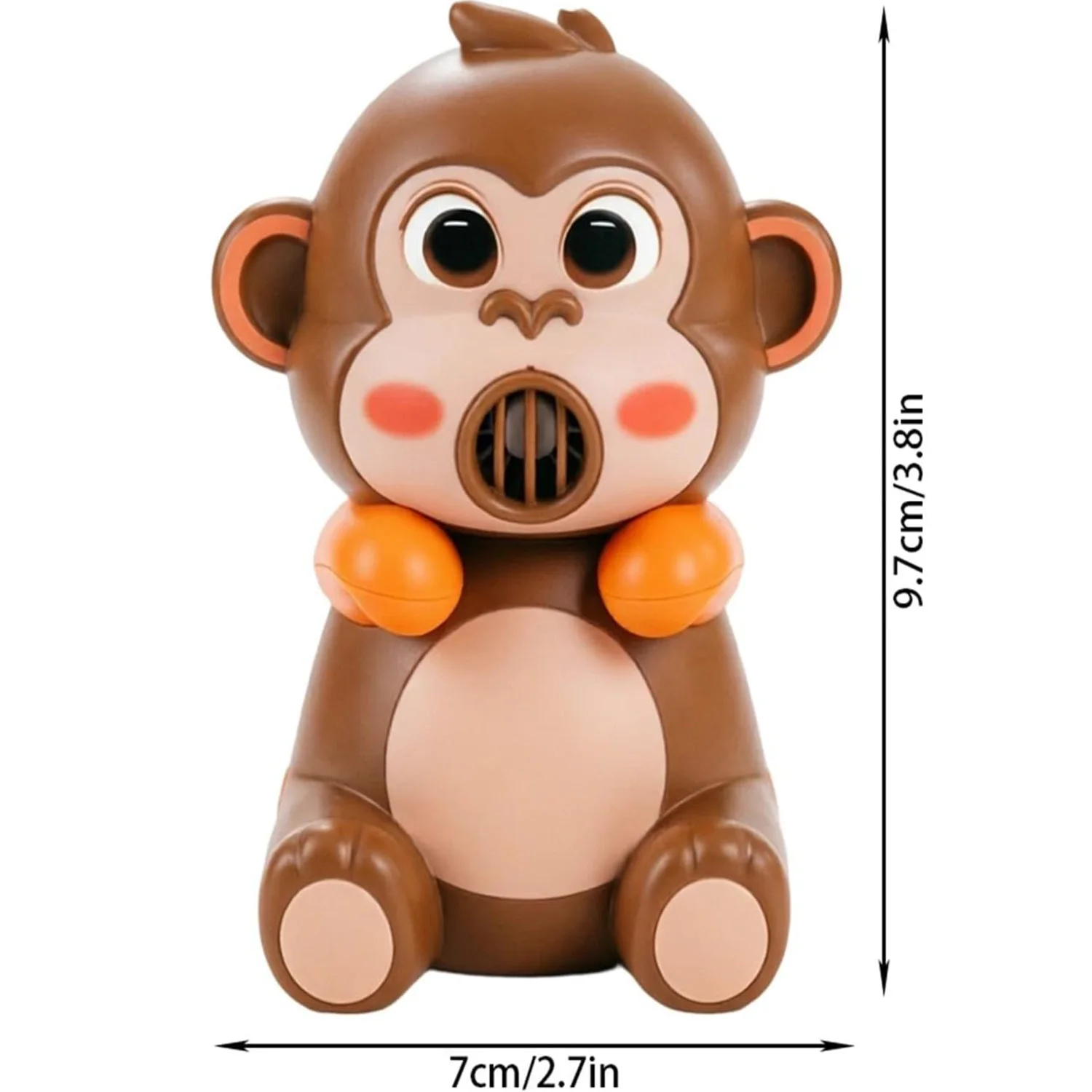 Mini Cute Animal Fans Clip-On Cooling Fan for Cup Bowl Hanging Mug Fan for Iced Coffee Soup Drinks,Rechargeable Fast Air Blowing
