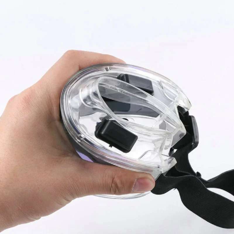 Winter Windproof Ski Glasses Men Women Transparent Lenses Motorcycle Goggles For Dirt Bike Ski Snowmobile Snowboard