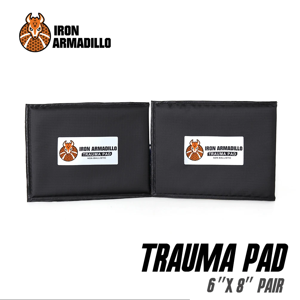 iron armor blunt force trauma pad nao par a prova de balas armadura 6x8 01