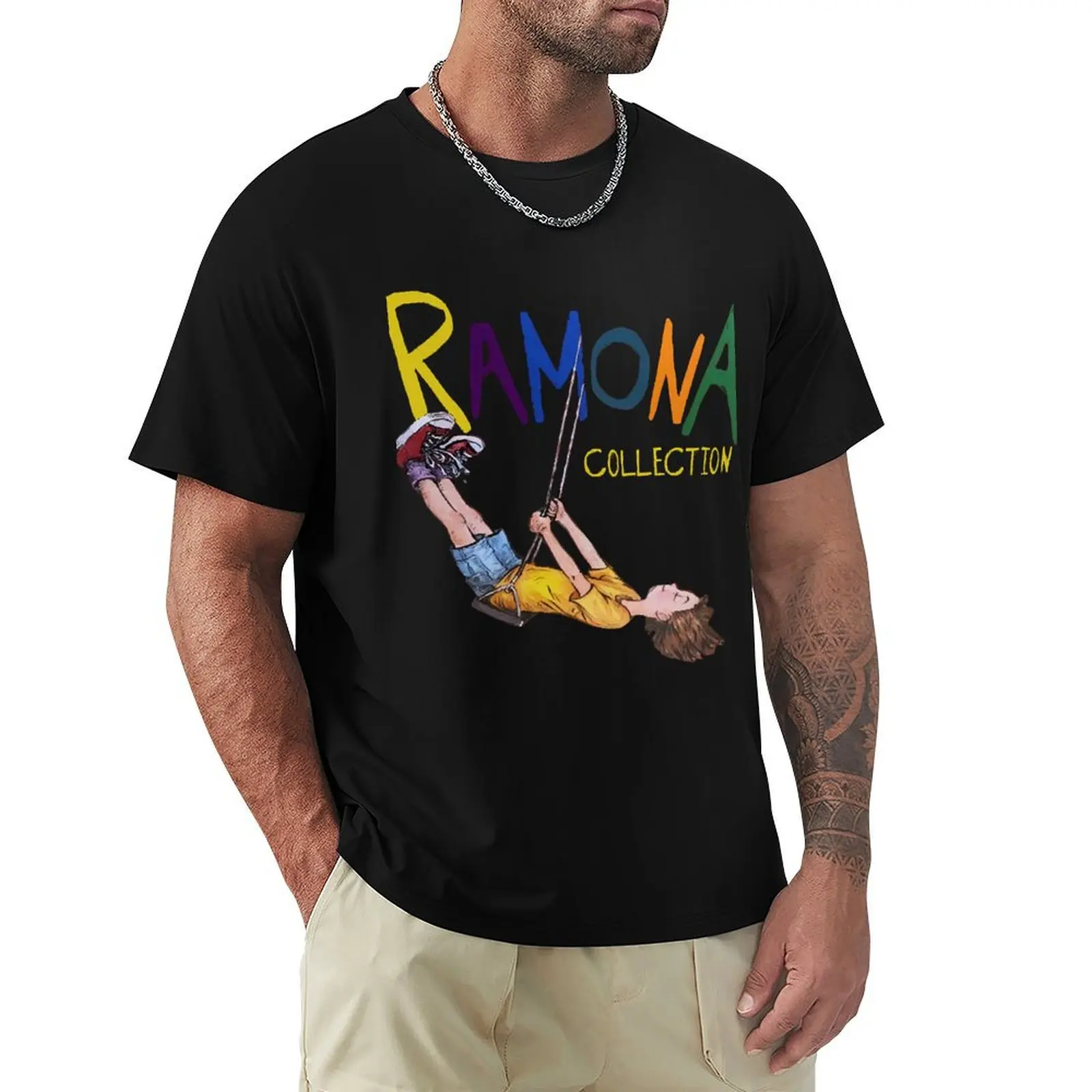

Ramona Collection Beverly Cleary T-Shirt blue lock shirts graphic T-shirts oversize Man t-shirt mens tall t shirts