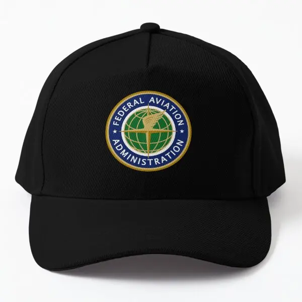 Federal Aviation Administration Faa Seal  Baseball Cap Hat Sun Spring  Bonnet  Summer Women Boys Outdoor Black Sport Mens