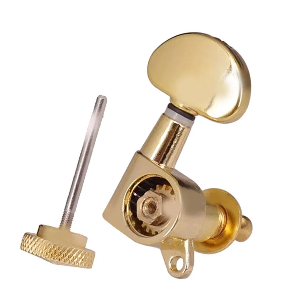 رؤوس آلات ذهبية شديدة التحمل للقيثارات الصوتية، موالفات القفل التلقائي لتحسين الأداء