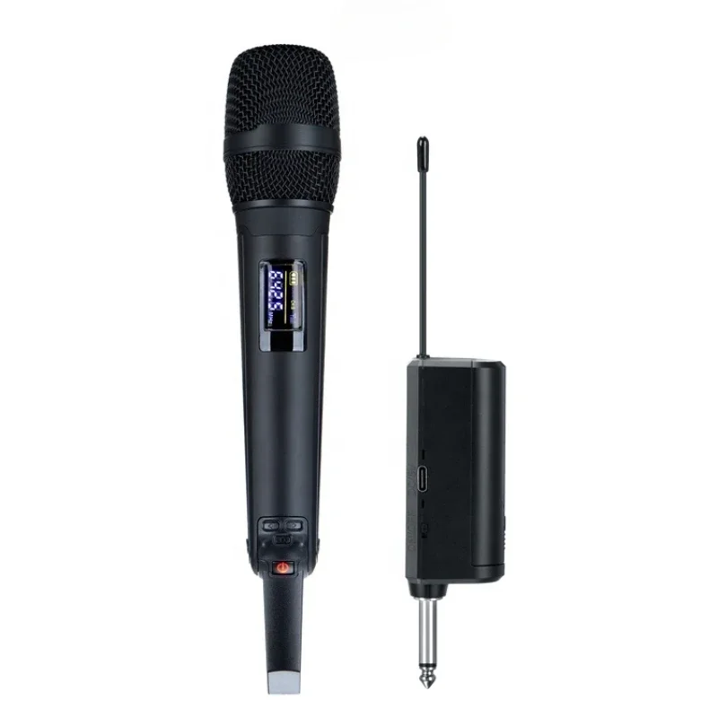 skm9000 Microphone Wireless 1 Channel Mic ABS Material Universal Microphone System Rechargeable Receiver for Karaoke Singing