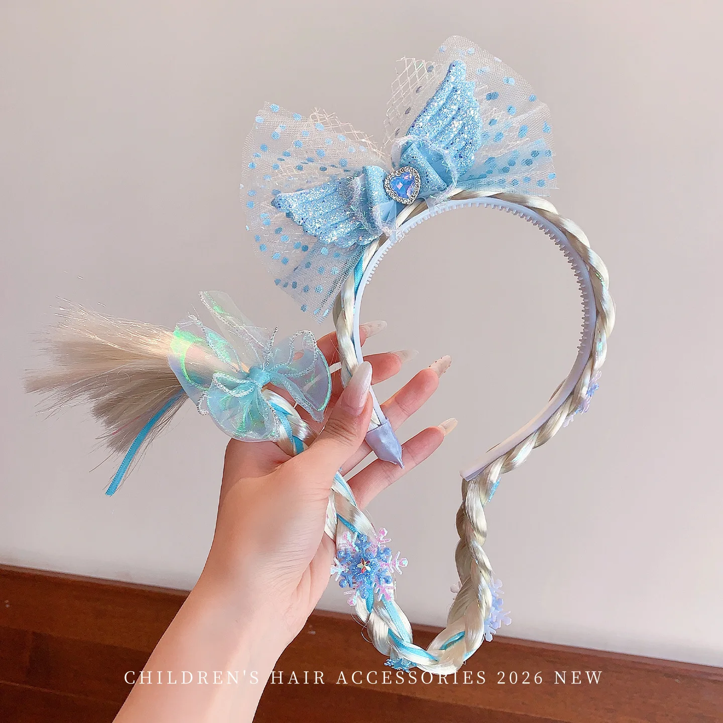 Baby Gear - Nouveaux serre-têtes Couronne Princesse des Glaces