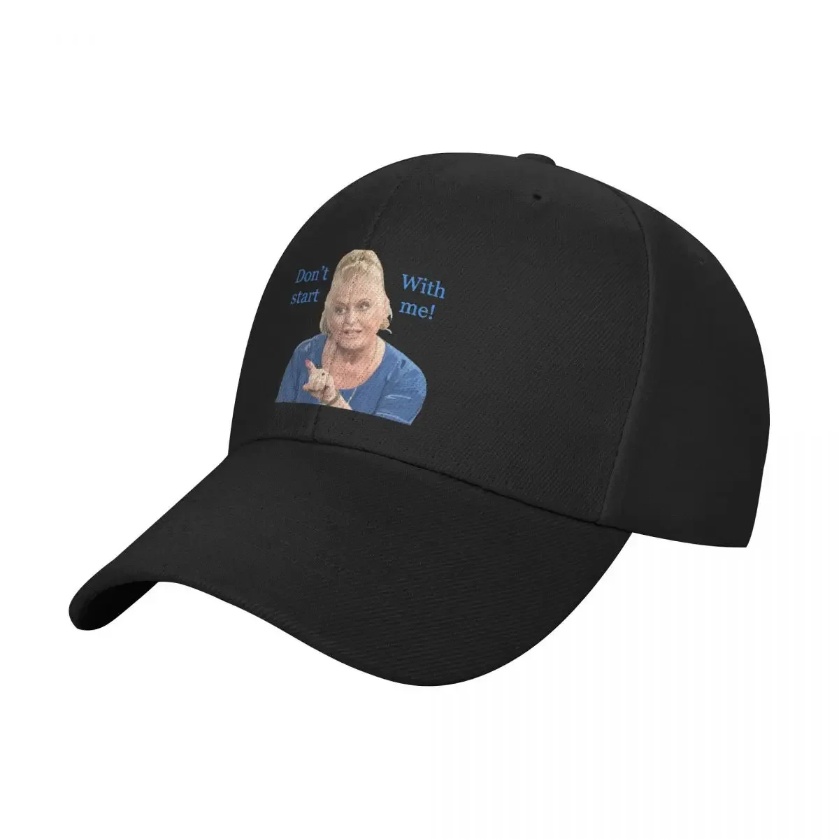 

Kim Woodbury - Don’t start with me! Baseball Cap Vintage sun caps Sun Hat For Children |-F-| For Women Men's