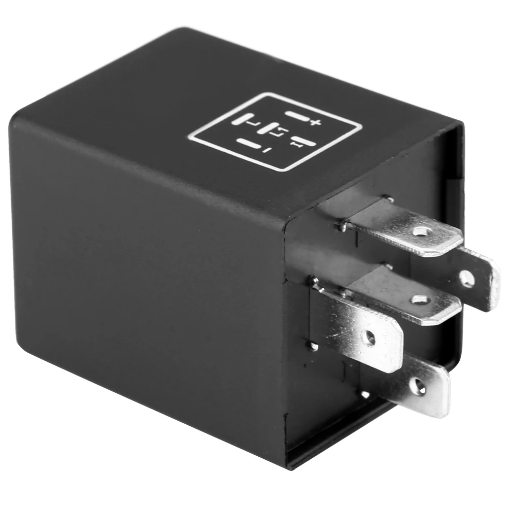 5-Pin EP27 FL27 Car Flasher Relay Decoder for LED Turn Signal Light 12V