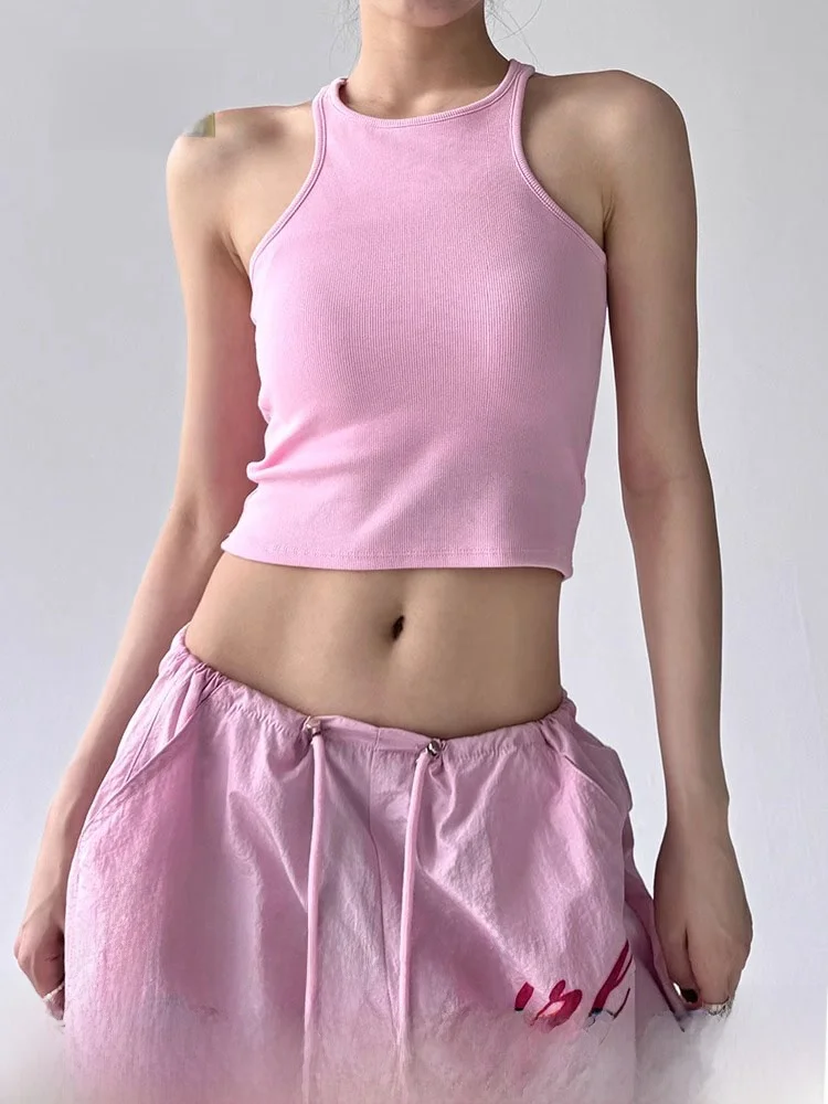 

Sportswear Tank Top Women's Summer New Yoga Clothes Sweet And Spicy Exterior Wear Slimming Top Cotton Rayon Blend Inner Wear