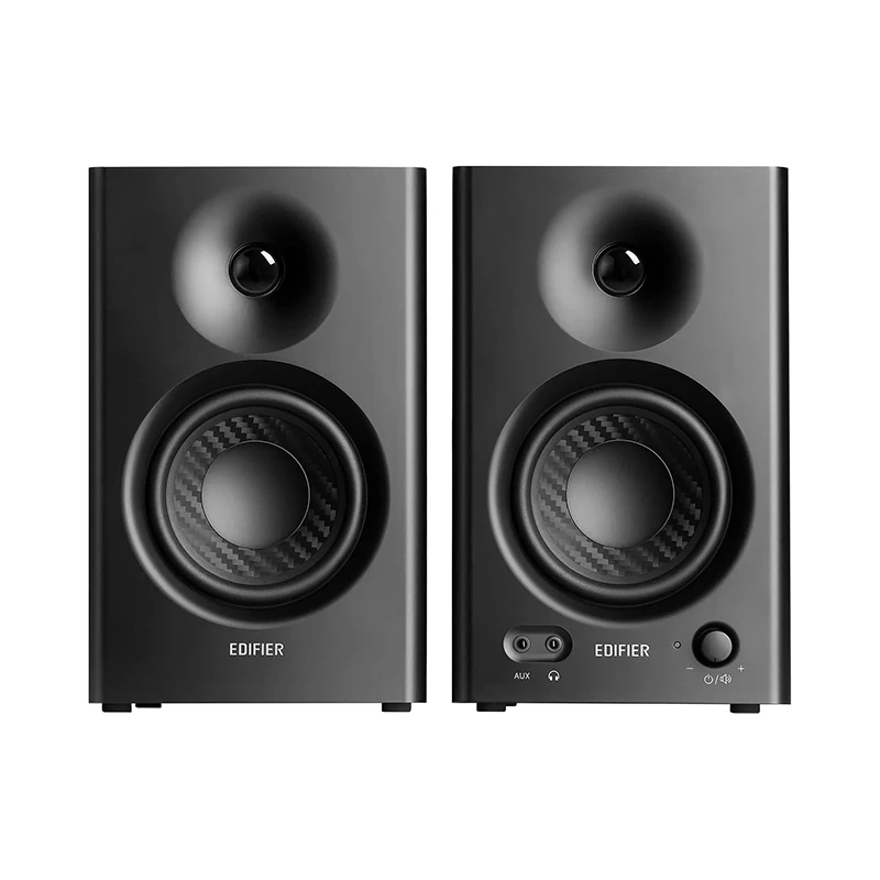 Edifier MR4 Powered Studio Monitor 2.0 Speakers Auxiliary Powered Monitor Speakers Bookshelf Speakers