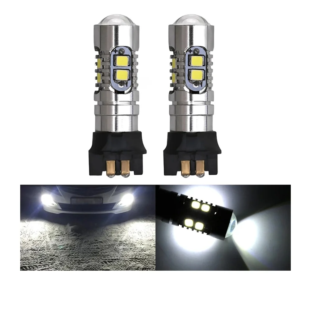 10W LED Turn Signal Light PW24W 2835 10SMD 12V Fog Lamp with Wide Voltage Compatibility and Reliable Aluminum Housing view 5