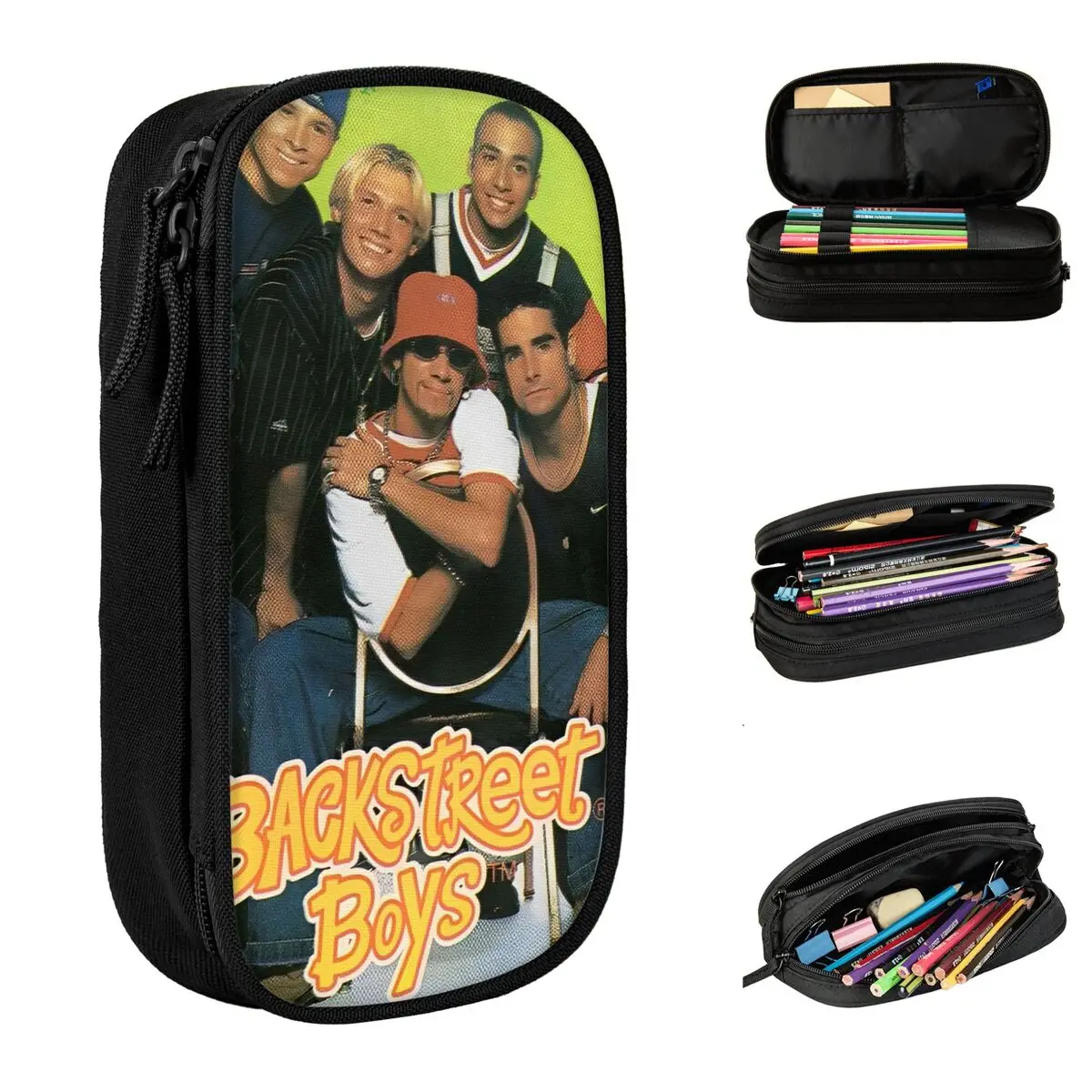 

BSB Backstreet Boys Band пенал для мальчиков и девочек Kawaii сумка-карандаш графические школьные пеналы канцелярские принадлежности подарок