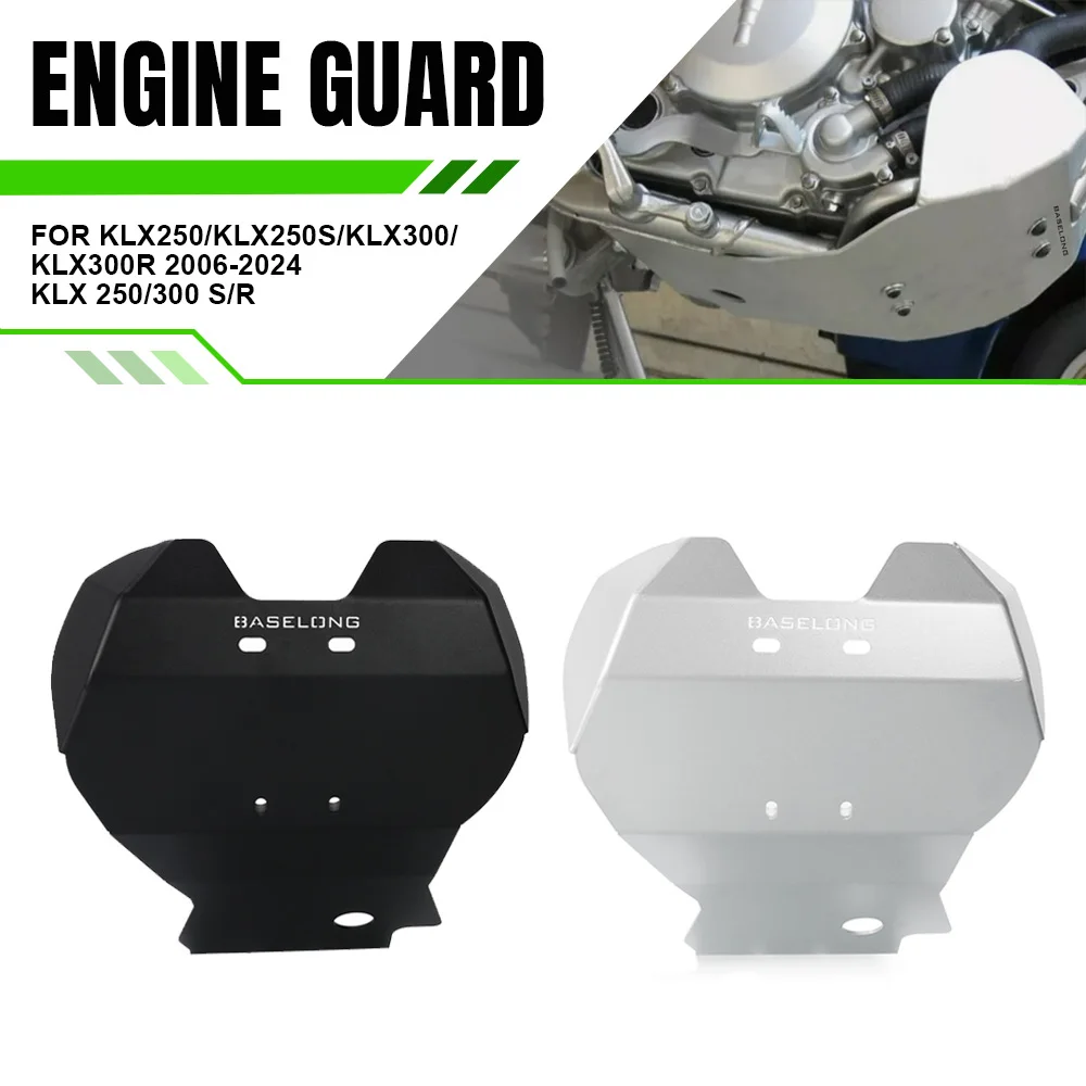 

Skid Plate Bash Frame Guard Under Engine Protection Cover For Kawasaki KLX250/KLX250S/KLX300/KLX300R 2006-2024 KLX 250/300 S/R
