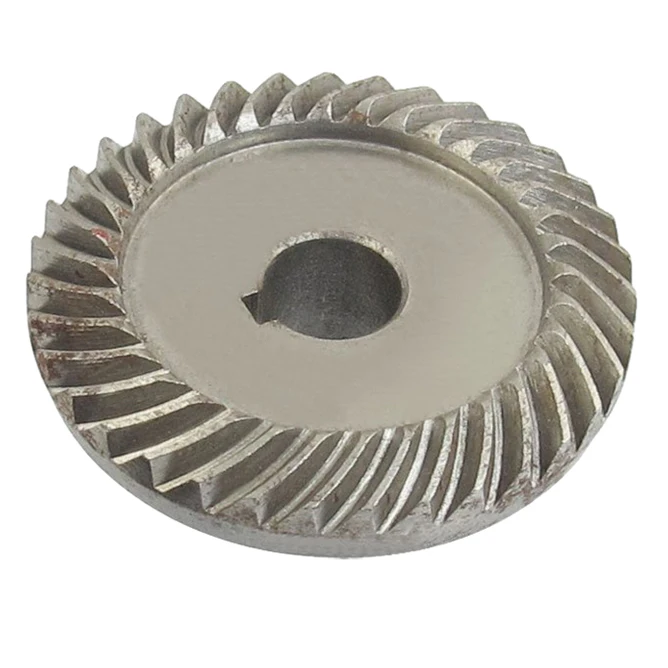 Angle Grinder Spare Part Tapered Bevel Gear Set for LG Silver Metal