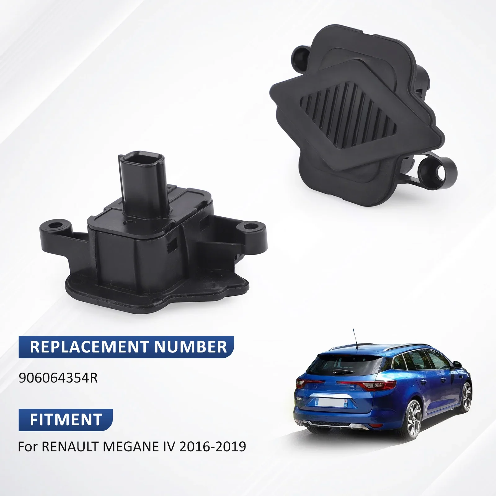 لرينو ميجان IV 2016-2019 الباب الخلفي التبديل آلية مزلاج الجذع 906064354R 90606-4354R قفل باب الجذع البلاستيك المعدني 12 فولت