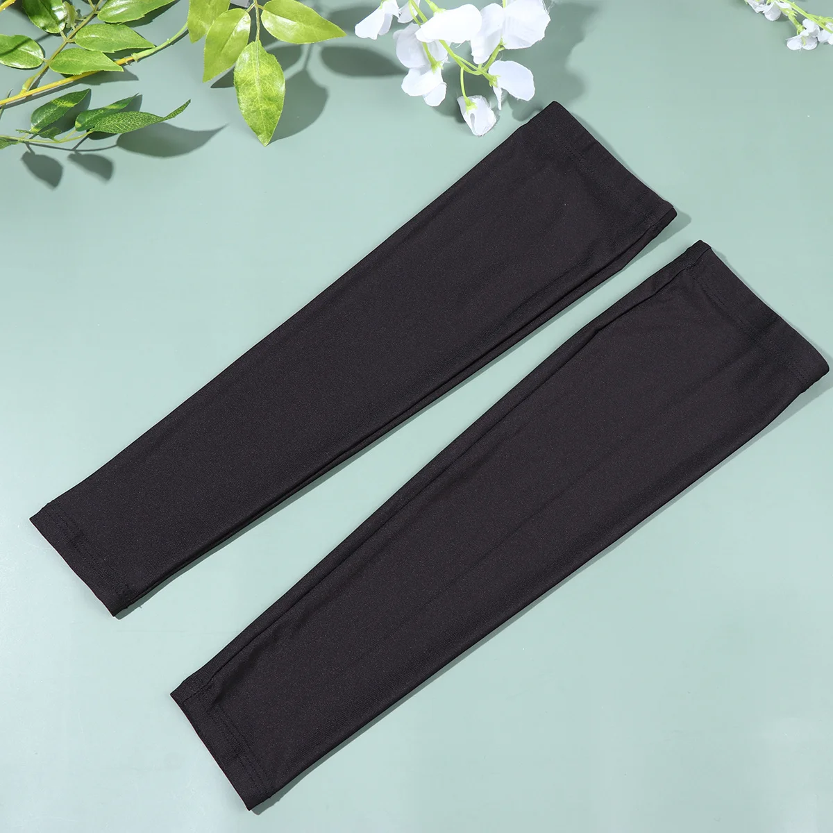 3 pary chłodzących rękawów na ramiona, unisex, miękkie ochraniacze do aktywności na świeżym powietrzu, jazdy samochodem, jazdy na rowerze, wędkowania, rozmiar L, czarne