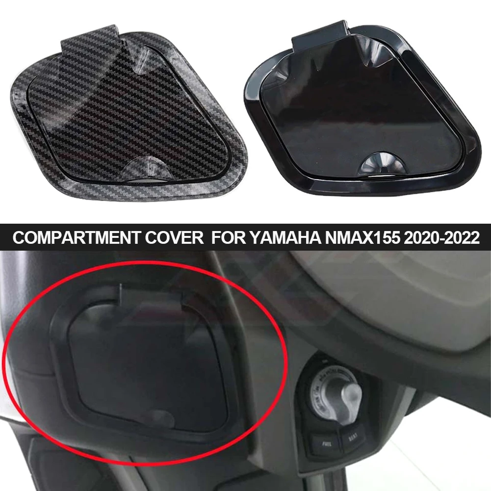 Motorcycle Side Pocket Cover USB Port Charger Compartment Waterproof Storage Cover Accessories for YAMAHA NMAX155 2020-2022