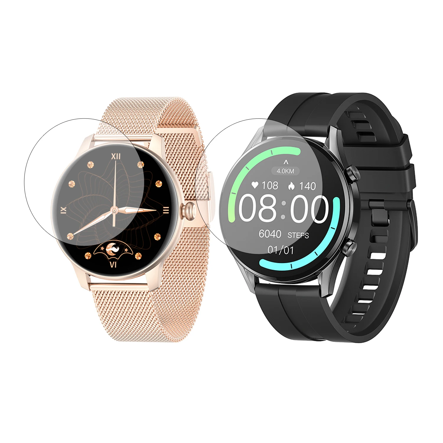 5Pcs TPU Smartwatch ป้องกันฟิล์มสำหรับ IMILAB W12/W11L W11/KW66สมาร์ทนาฬิกาหน้าจอ protector อุปกรณ์กีฬา