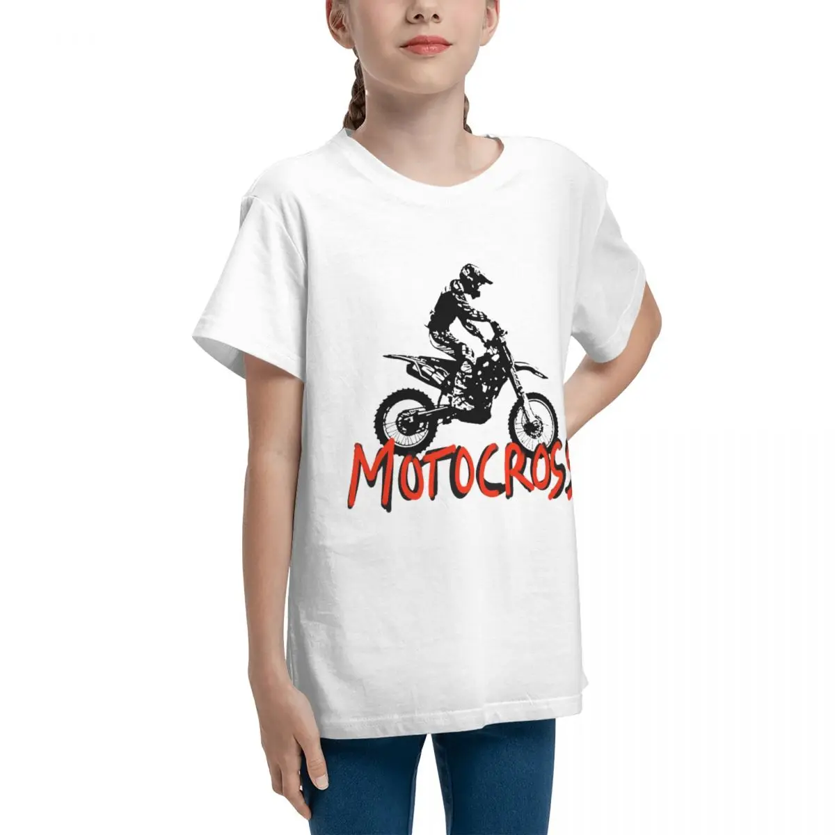 Teenagers Basic Short Sleeve T-Shirt Motocross For Sale HarajukuVintage Tees Novelty Sarcastic Adolescents