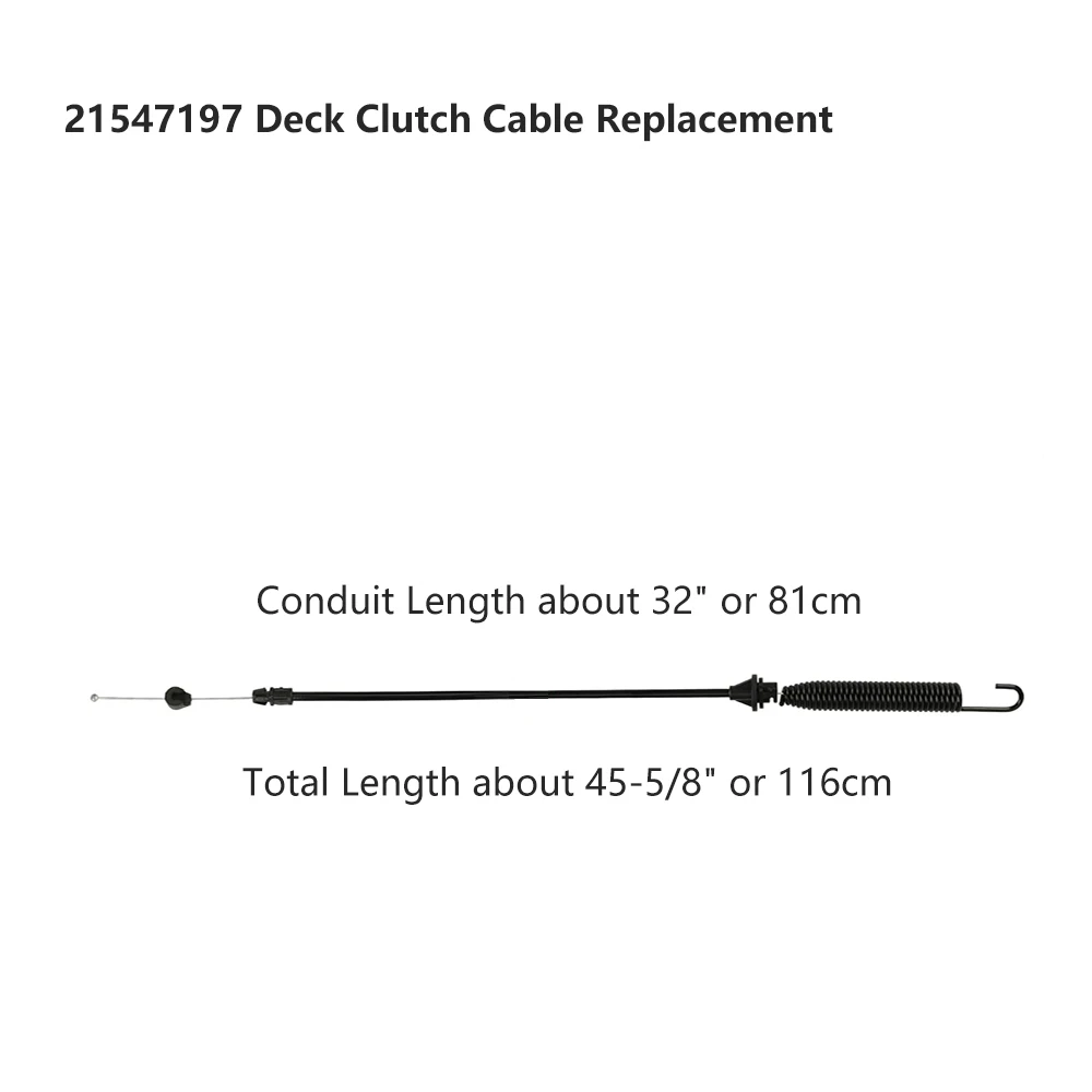 21547197 Deck Clutch Cable Replacement Fits Ariens 42