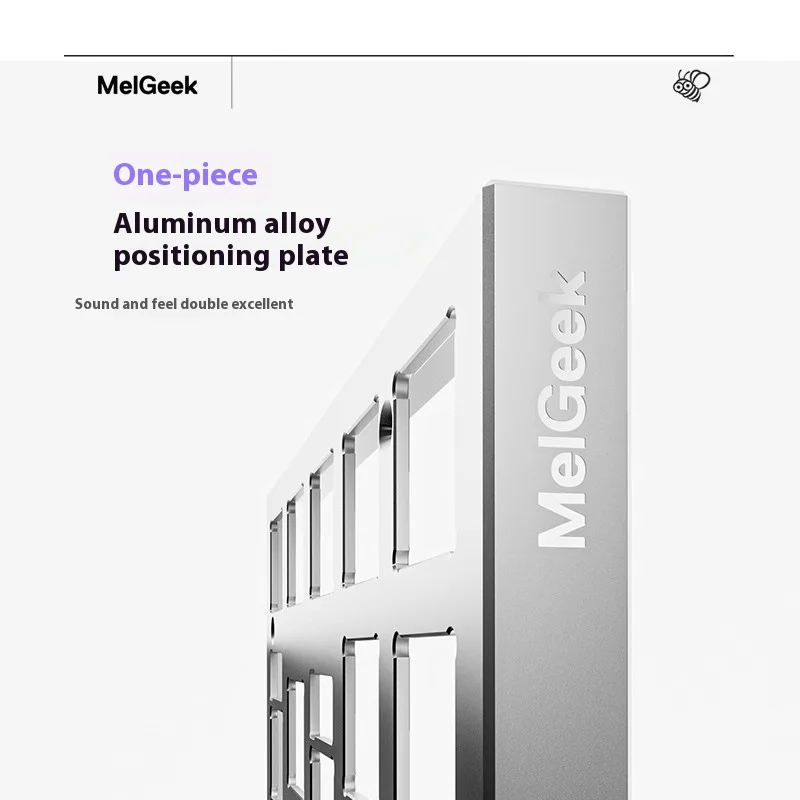 Melgeek MADE68 AIR Keyboard Magnetik 8K 16K Rt0.01mm Ttc Profil Rendah Mini Super Magnetic Switch Keyboard Paduan Sembrono Kustom