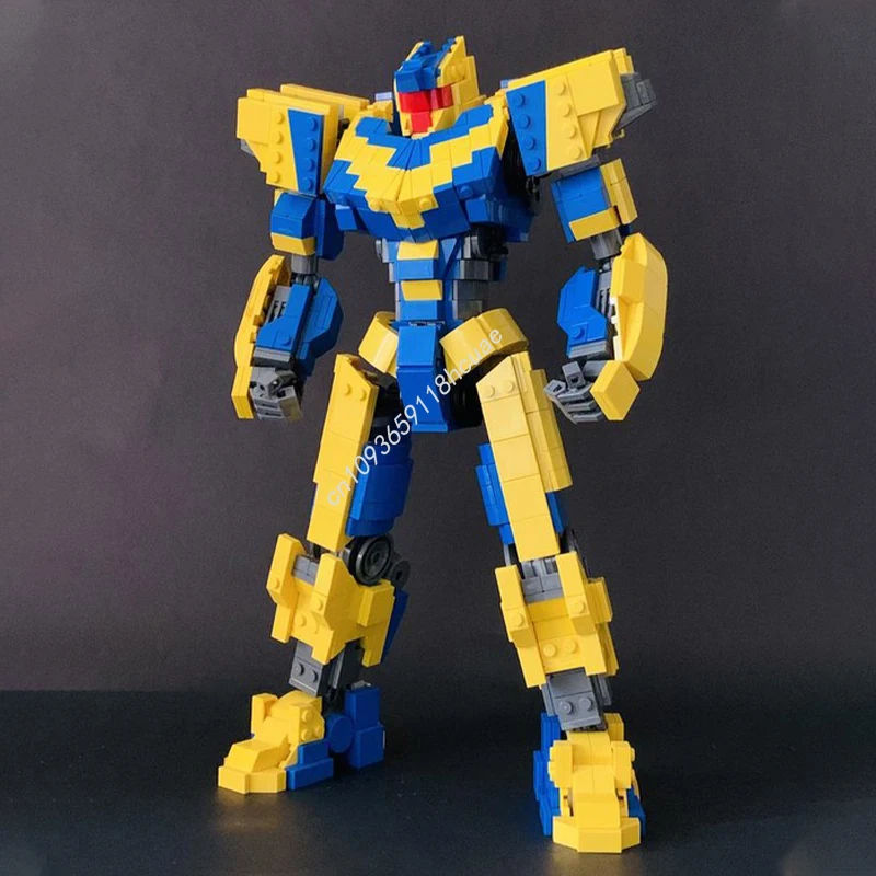 

1220pcs MOC Pacificss Rim Atlas Destroyer Building Block Christmas Gift Interactive STEM Educational Kit for Creative Builders