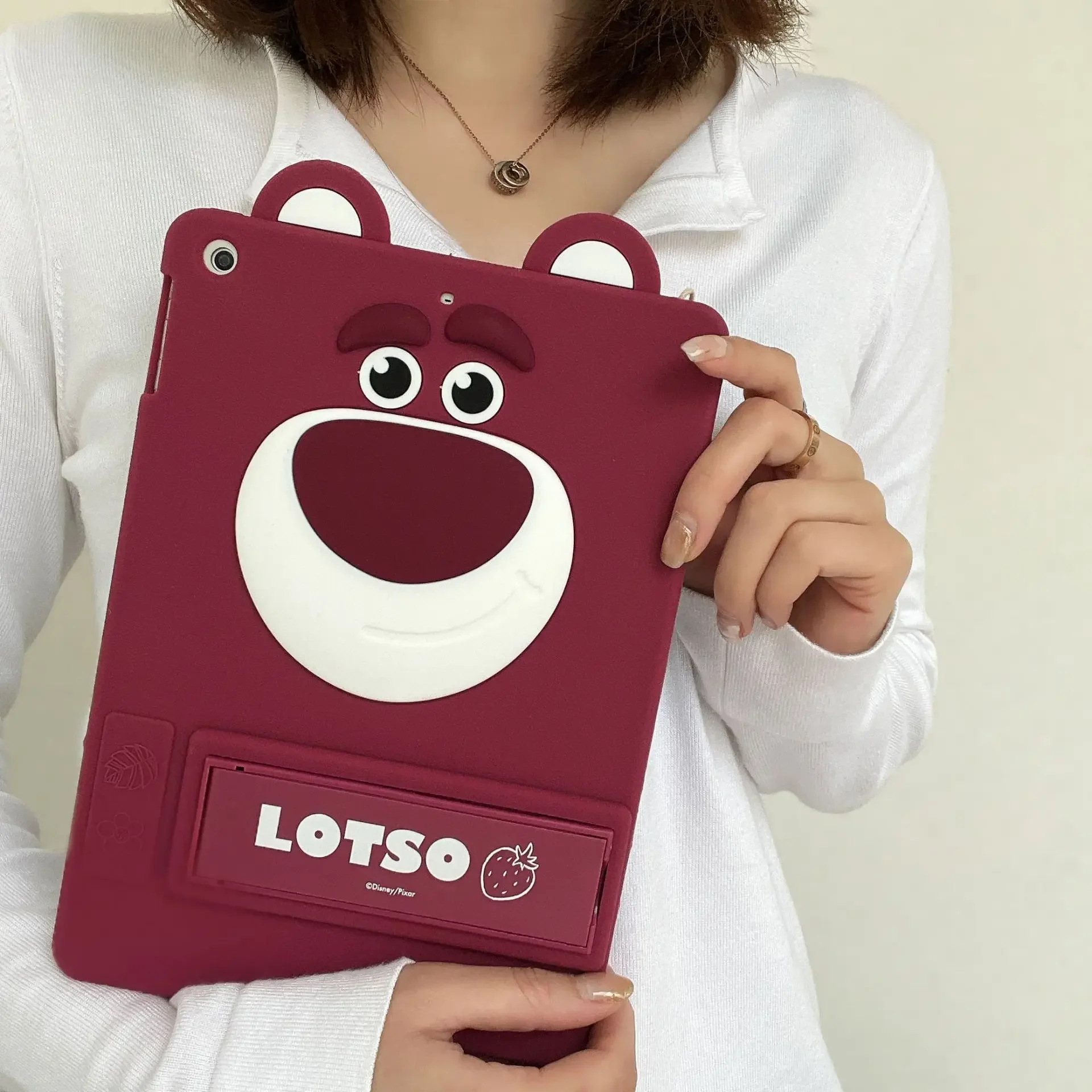 Lotso Stand Table Case For iPad Mini6 4 10th Pro11 Air 4 5 10.9 Air 3 Pro 10.5 Air 2 1 9.7 10.2 9th 8th Astronaut Portable Cover