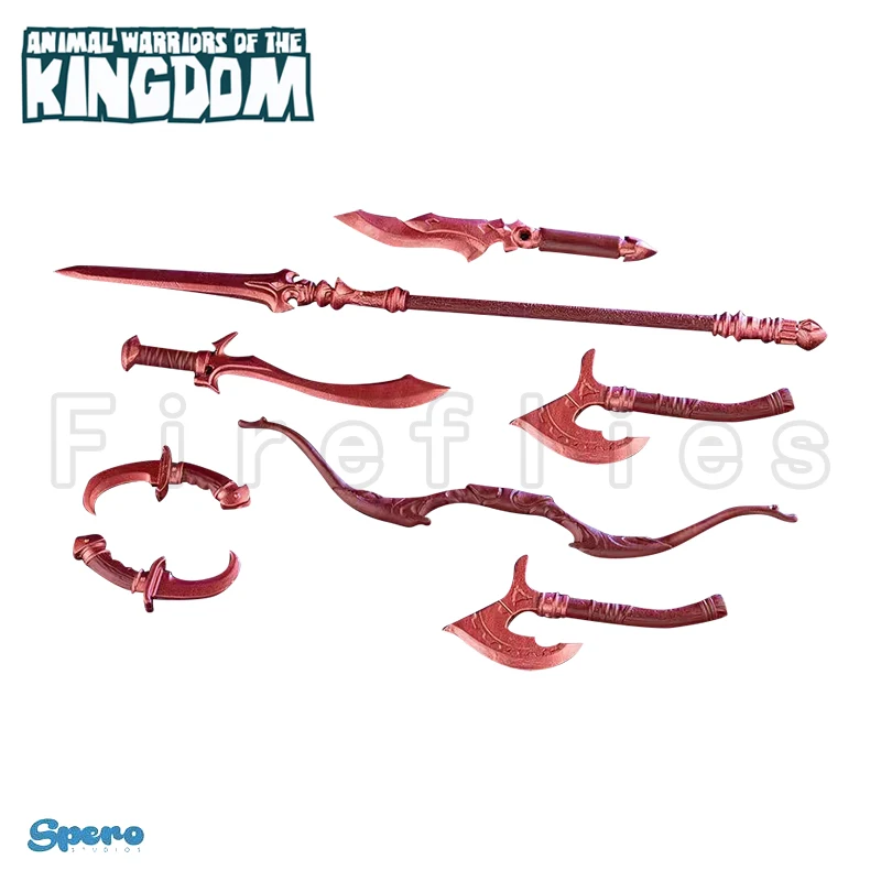 1/12 Spero Studios Action Figure Animal Warriors of the Kingdom Primal Series Accessory Set Anime Model For Gift