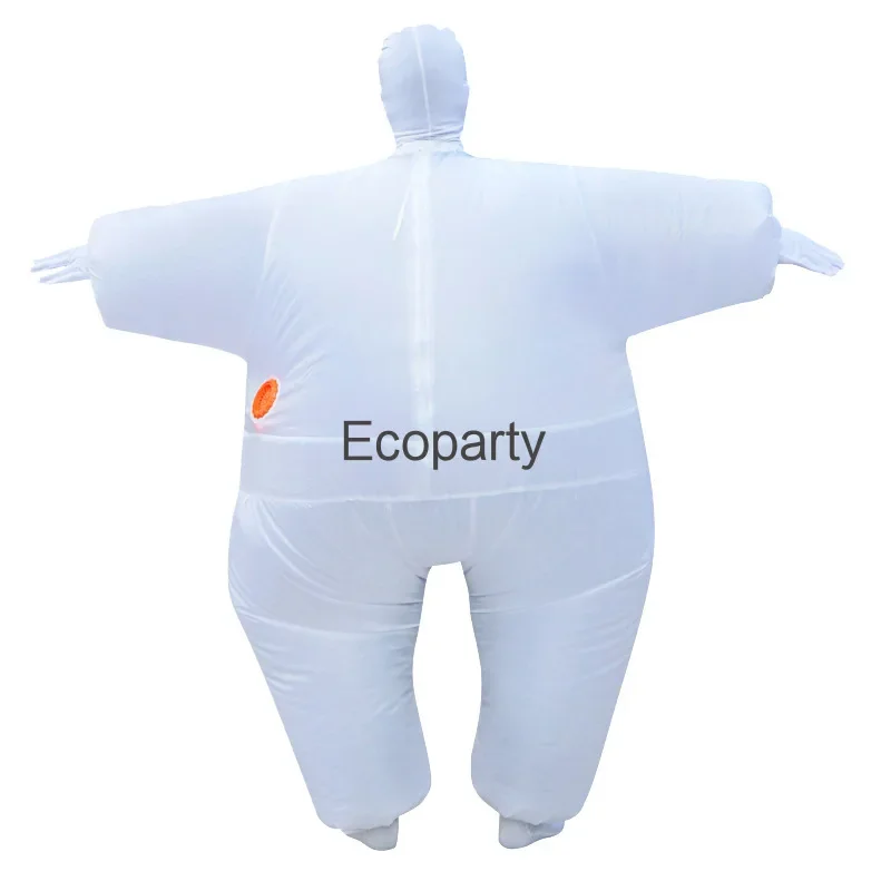 New Halloween Adult Kids Chub Suit Inflatable Costume Blow Up Color Full Body Jumpsuit 10 Colors Inflated Garment For Men Women